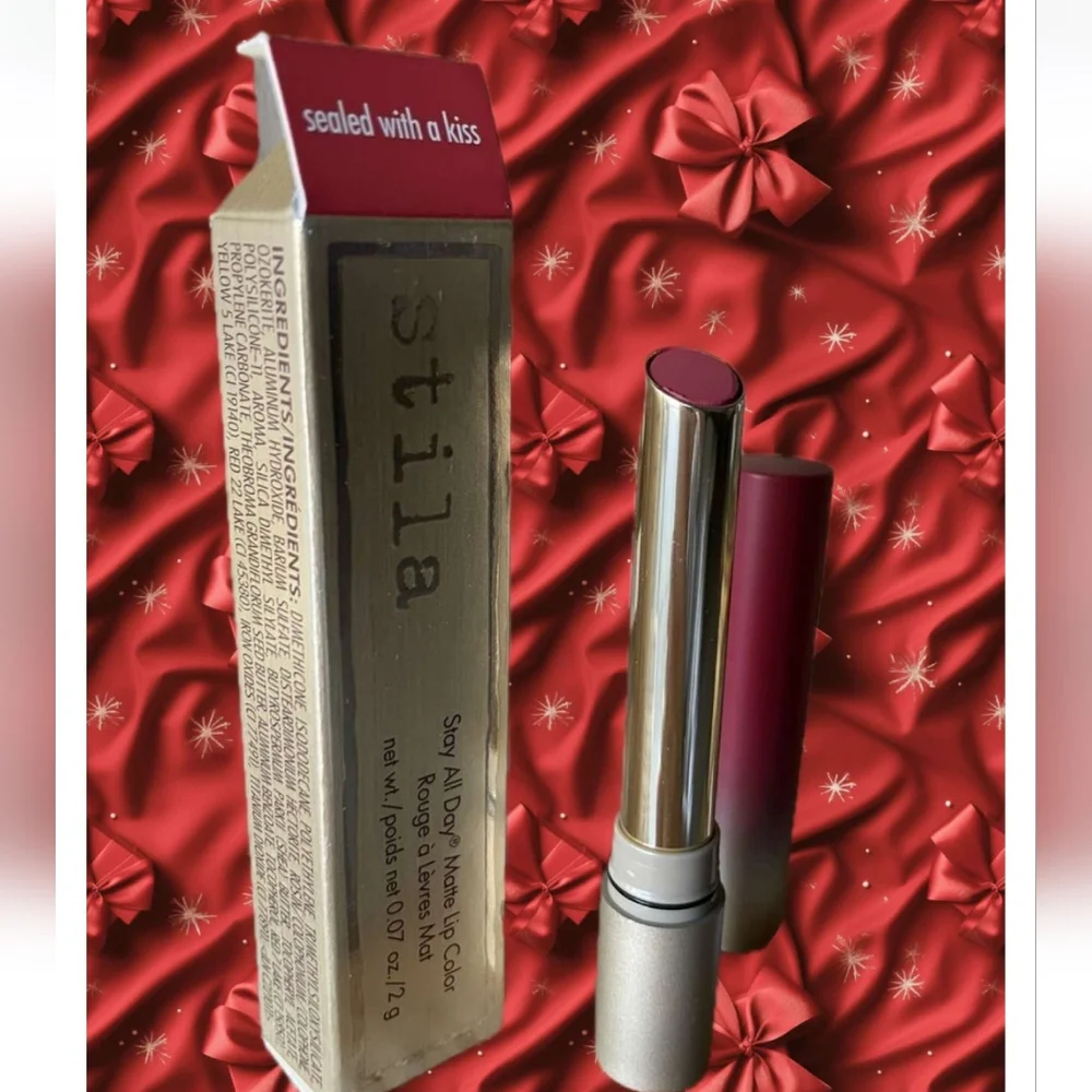 🧚‍♀️SEALED WITH A KISS Stila DISCONTINUED Lipstick NWT
